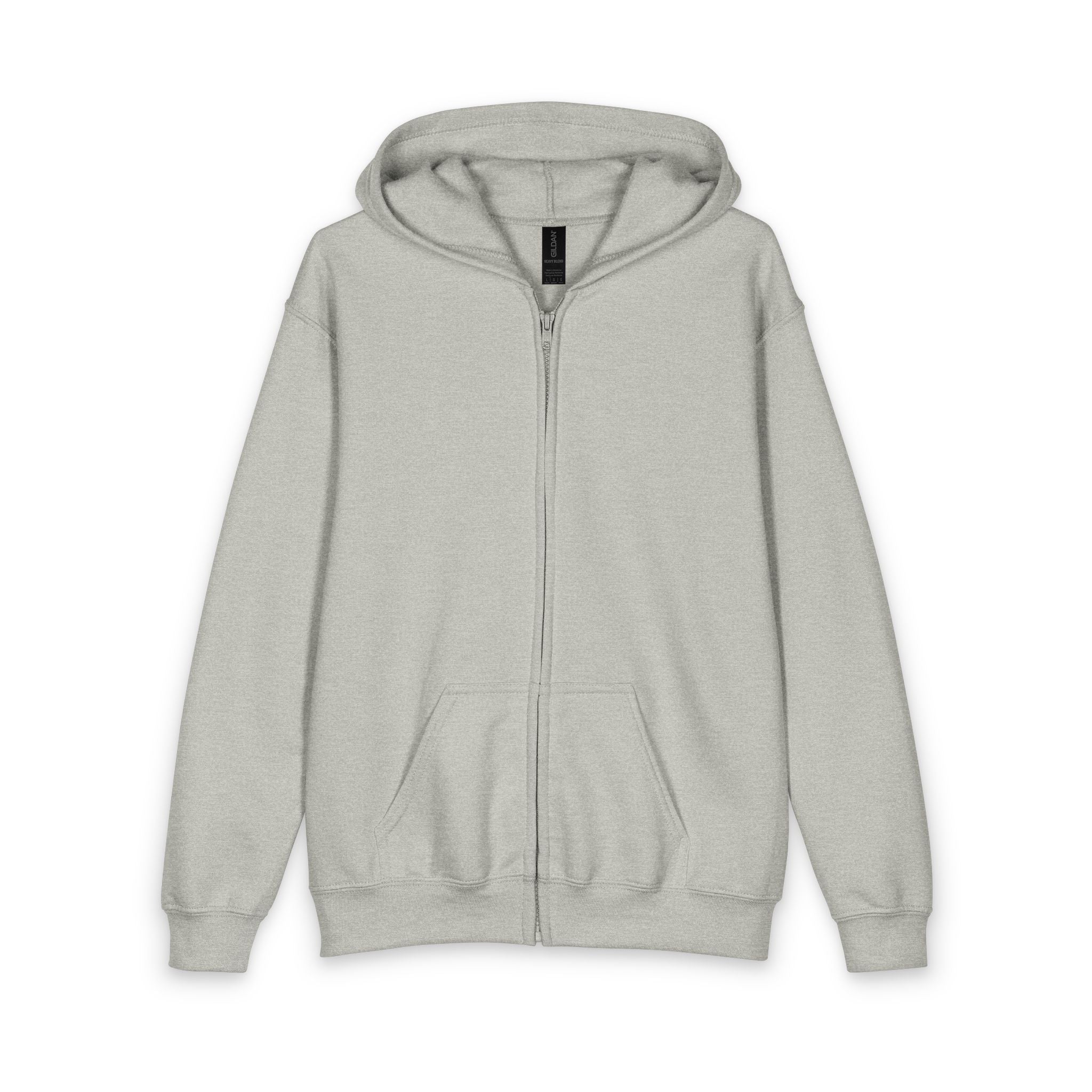 Youth Heavy Blend Zipped Hoodie