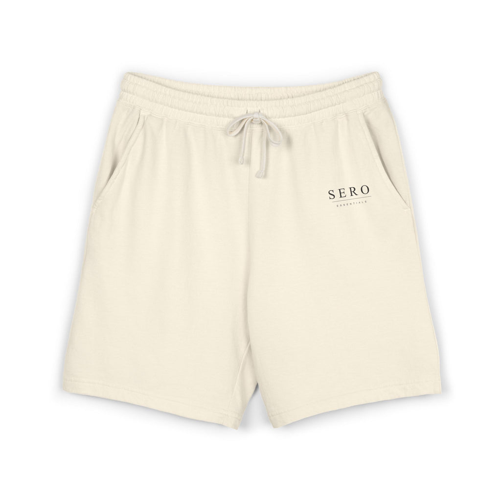 Lightweight Fleece Sweat Shorts — Garment-Dyed Casual Lounge Shorts