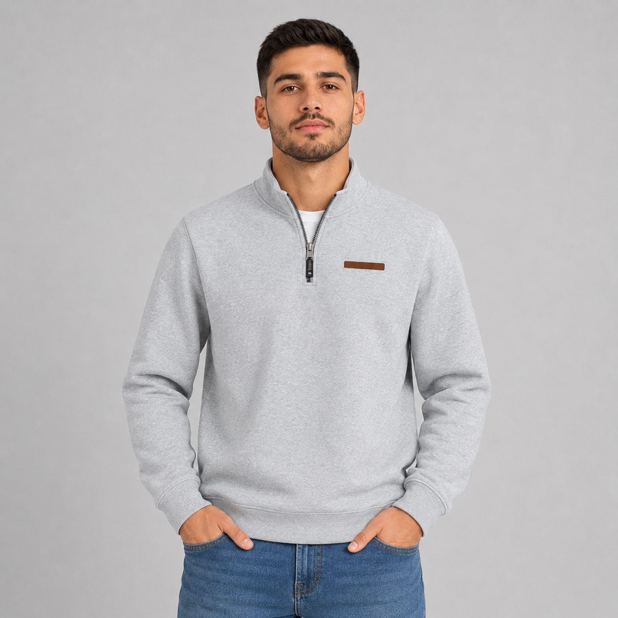 half zipper sweater