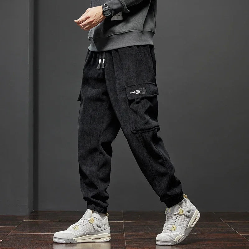 Elastic Cargo Pants