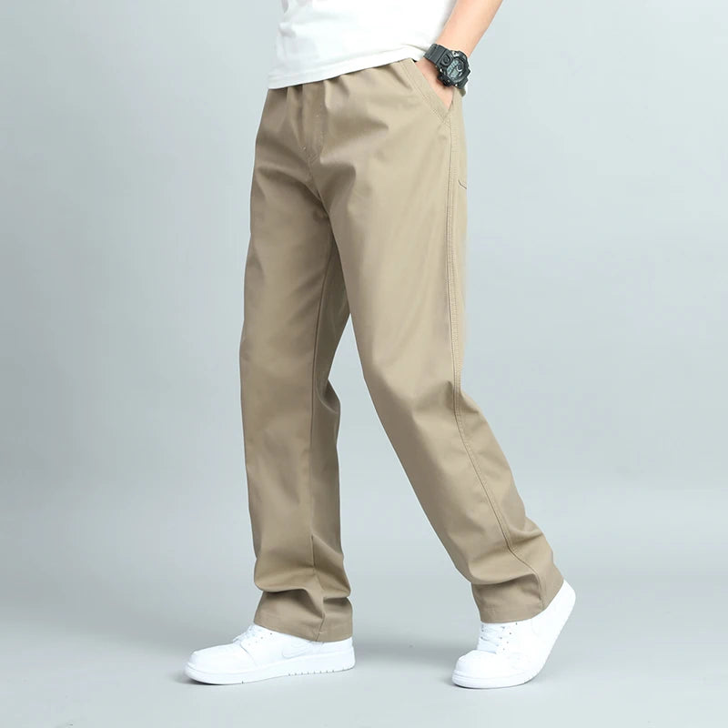Loose Fit Straight Pants