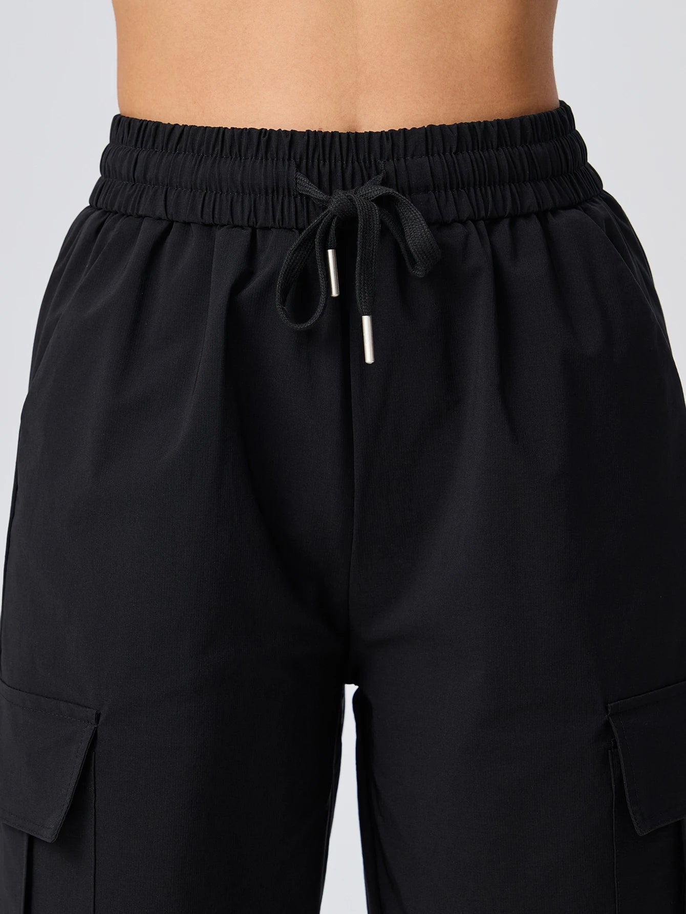 Women's spring and summer thin loose yoga pants high-waisted tight-fitting running sweatpants casual training and fitness pants