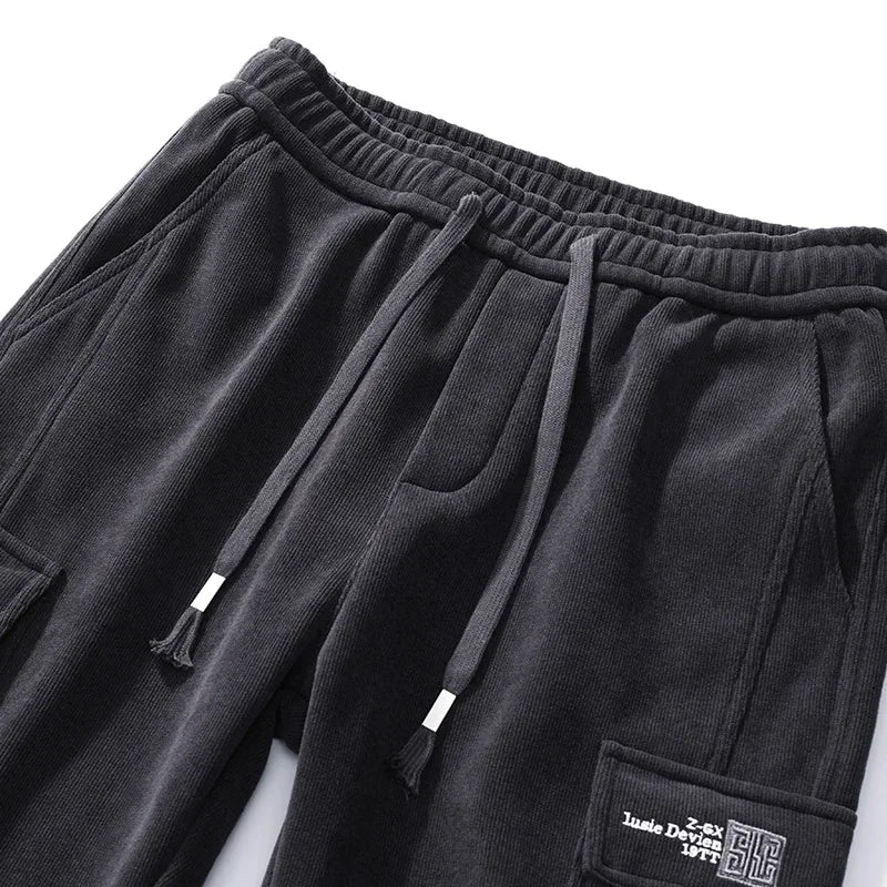 Elastic Cargo Pants