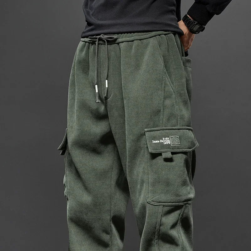 Elastic Cargo Pants