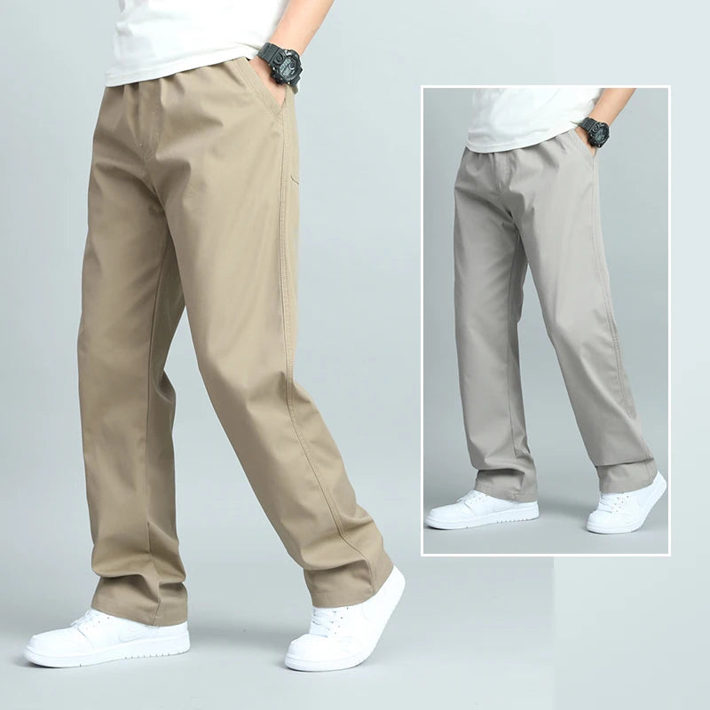 Loose Fit Straight Pants