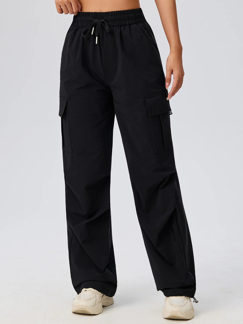 Women's spring and summer thin loose yoga pants high-waisted tight-fitting running sweatpants casual training and fitness pants